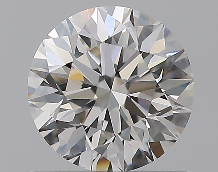 0.65 CaratF-VS2 EX Cut Round Diamond