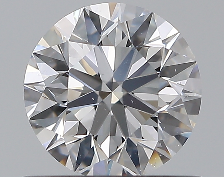 0.7 CaratD-SI1 EX Cut Round Diamond