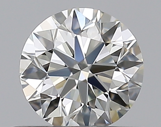 0.38 CaratJ-VVS2 EX Cut Round Diamond
