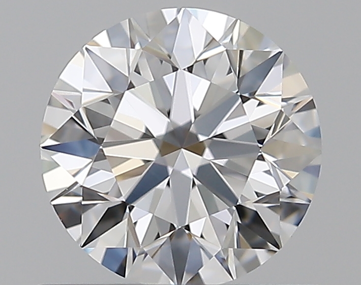 0.66 CaratE-VVS2 EX Cut Round Diamond