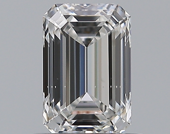 0.59 CaratF-SI1 - Cut Emerald Diamond
