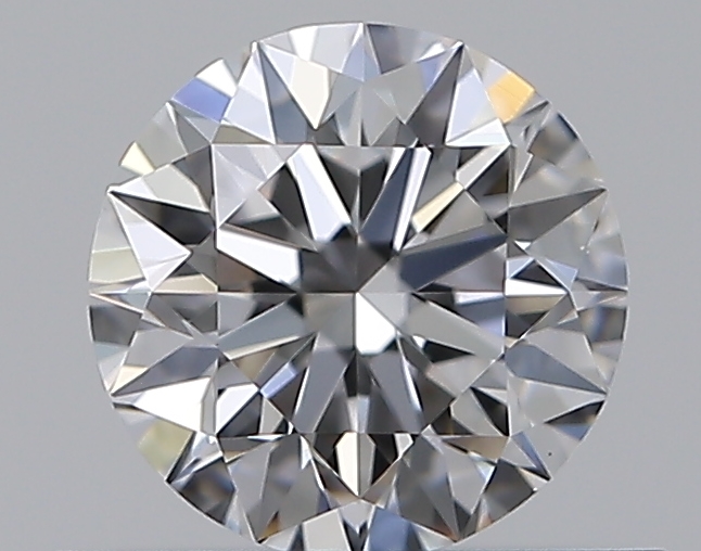 0.5 CaratD-VS1 EX Cut Round Diamond
