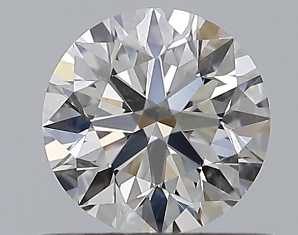 0.53 CaratG-SI1 EX Cut Round Diamond