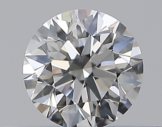 0.32 CaratD-VVS2 EX Cut Round Diamond