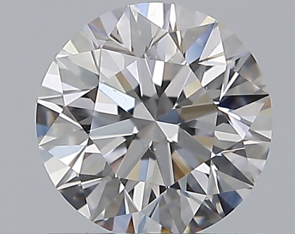 0.62 CaratD-SI1 EX Cut Round Diamond