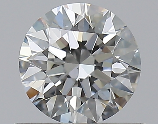 0.5 CaratJ-SI1 EX Cut Round Diamond
