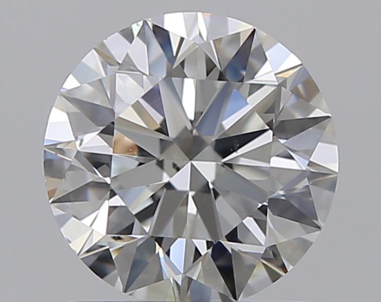 1 CaratH-SI1 EX Cut Round Diamond