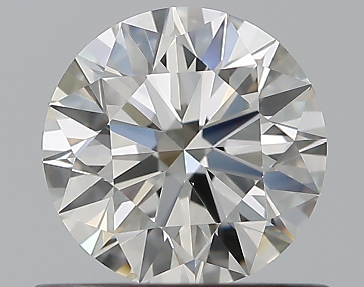 0.65 CaratJ-VS2 EX Cut Round Diamond