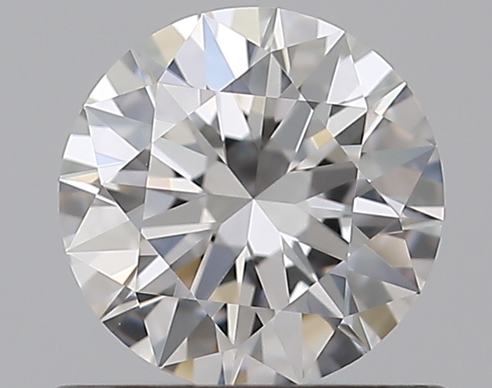 0.53 CaratE-VVS2 EX Cut Round Diamond