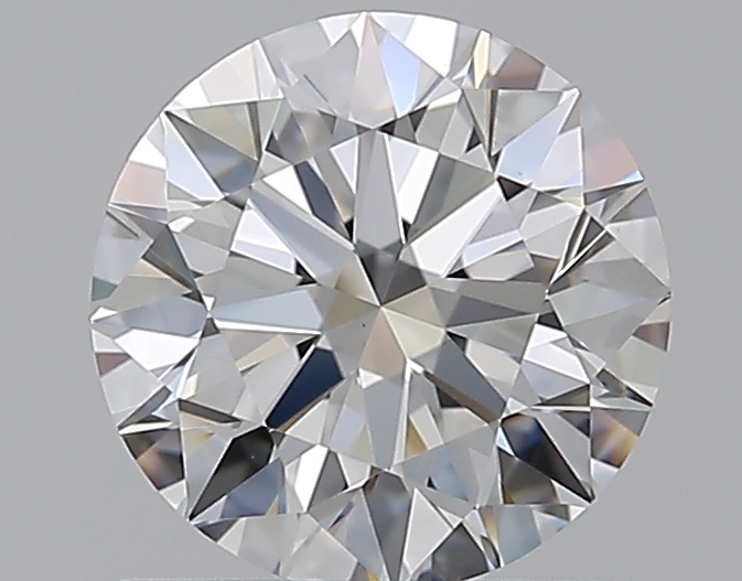 1 CaratE-VS1 EX Cut Round Diamond