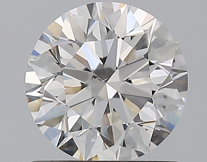 1.01 CaratF-SI1 EX Cut Round Diamond