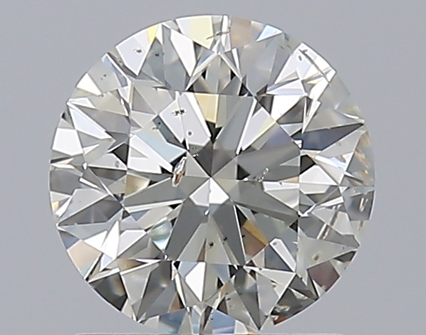 1.29 CaratJ-SI2 EX Cut Round Diamond
