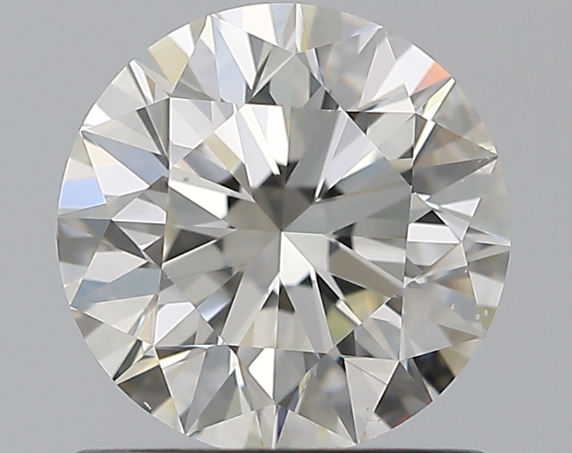 1 CaratJ-VS2 EX Cut Round Diamond