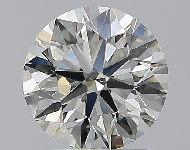 2.01 CaratL-SI2 EX Cut Round Diamond