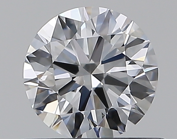 0.55 CaratD-VS2 EX Cut Round Diamond