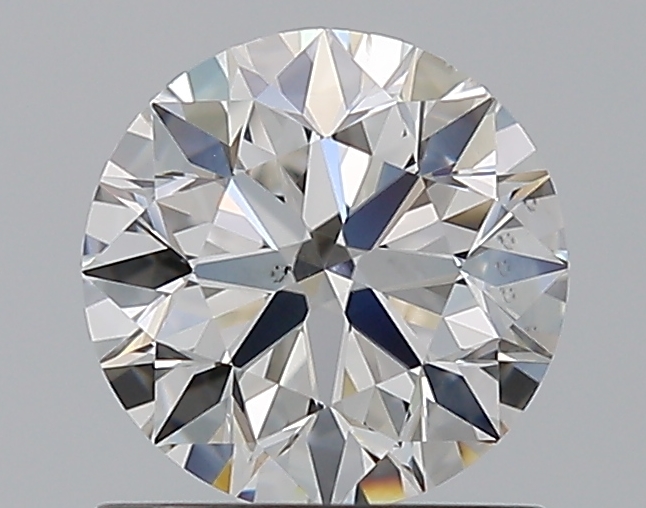1.01 CaratF-SI1 EX Cut Round Diamond
