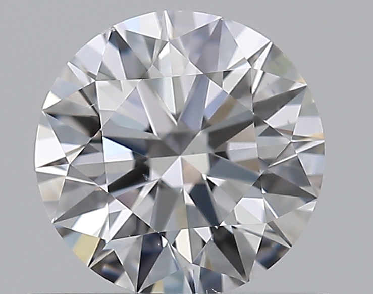 0.63 CaratD-VS2 EX Cut Round Diamond
