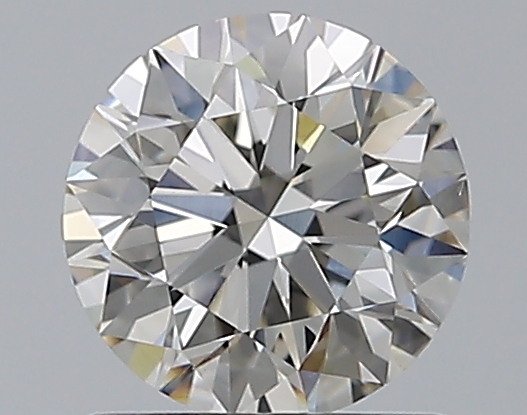 0.9 CaratJ-VS1 EX Cut Round Diamond
