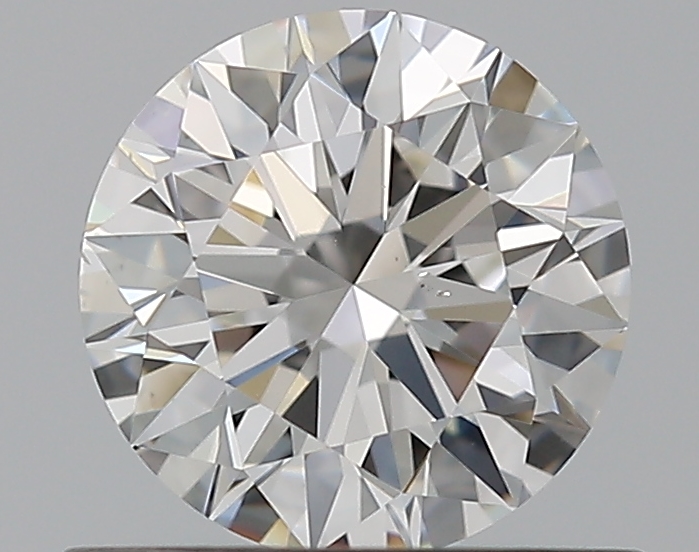 0.65 CaratF-VS2 EX Cut Round Diamond