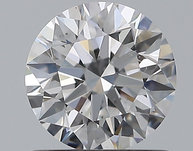 0.81 CaratD-SI1 EX Cut Round Diamond