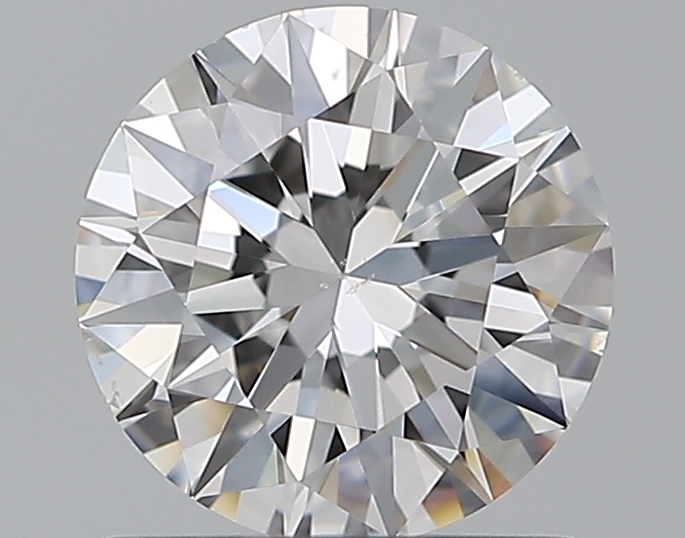 1 CaratD-SI1 EX Cut Round Diamond