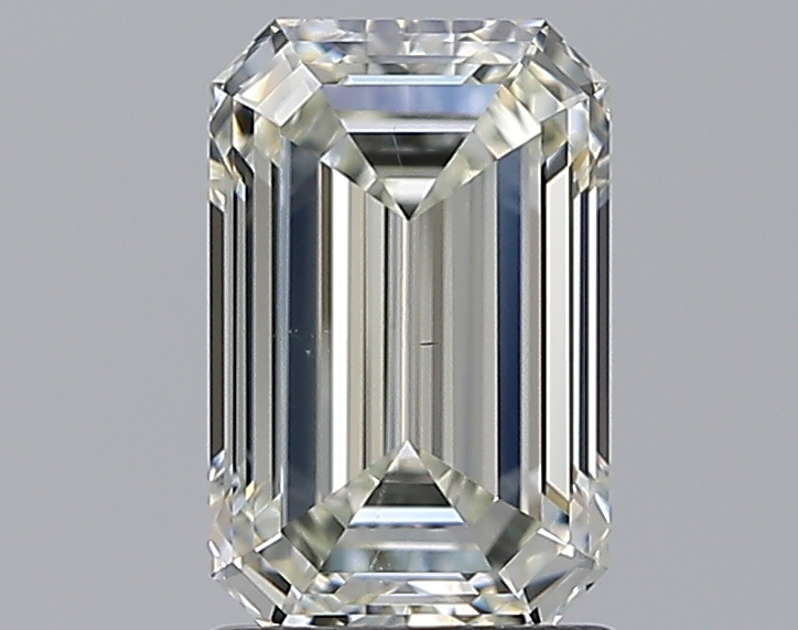 1.5 CaratK-SI1 - Cut Emerald Diamond
