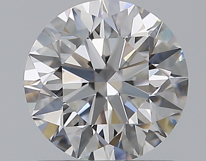 0.86 CaratF-VS1 EX Cut Round Diamond