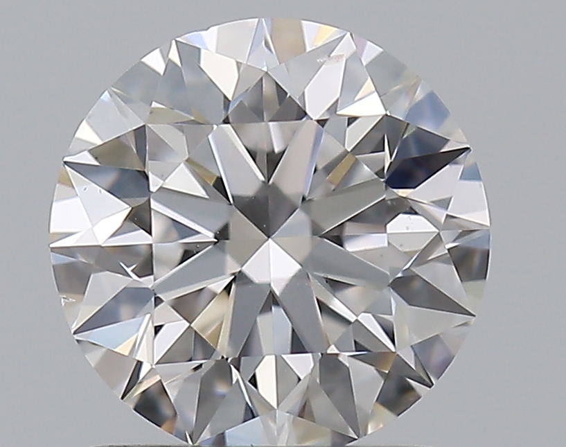 0.9 CaratE-SI1 EX Cut Round Diamond