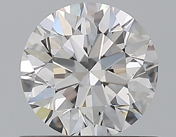 0.7 CaratE-VS1 EX Cut Round Diamond