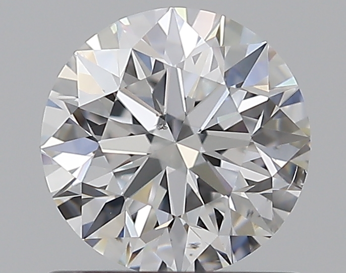 0.9 CaratD-SI1 EX Cut Round Diamond