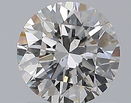0.67 CaratG-SI2 EX Cut Round Diamond