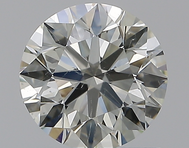 0.97 CaratL-SI2 EX Cut Round Diamond