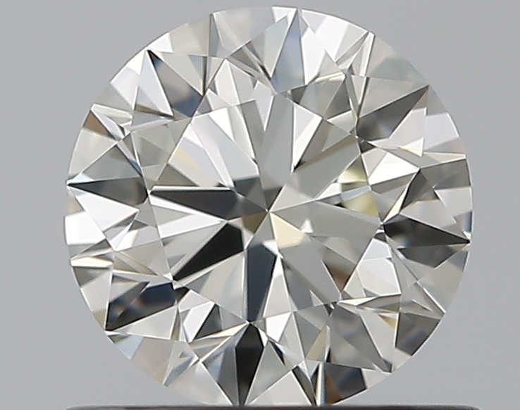 0.7 CaratJ-VVS2 EX Cut Round Diamond