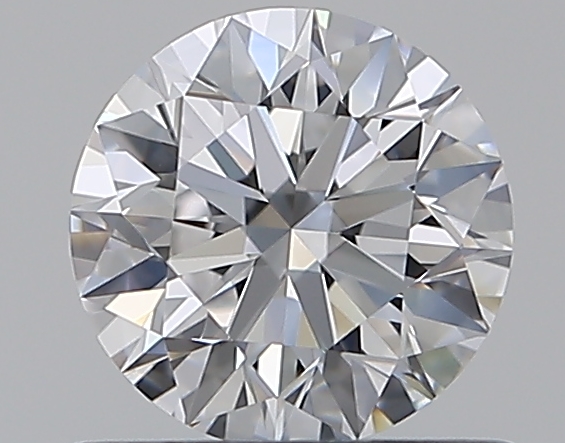0.72 CaratD-VVS1 EX Cut Round Diamond