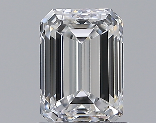 1 CaratE-VVS2 - Cut Emerald Diamond