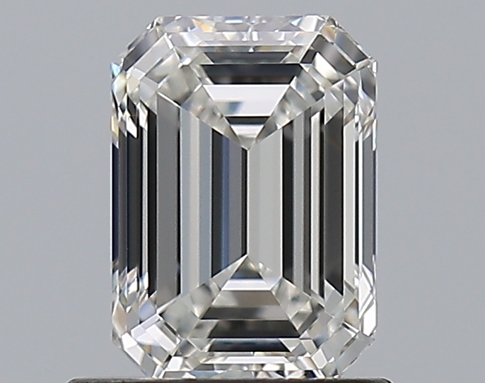 1 CaratG-VVS2 - Cut Emerald Diamond