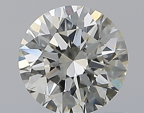 0.76 CaratL-VVS1 EX Cut Round Diamond