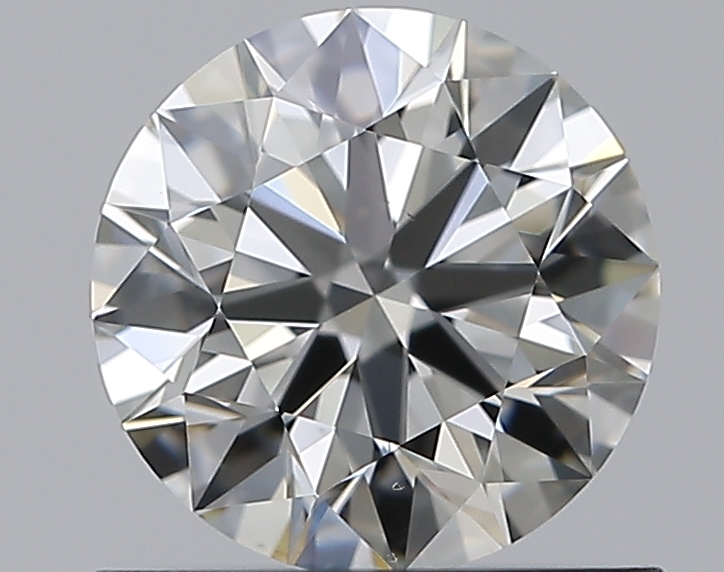 0.75 CaratJ-VS2 EX Cut Round Diamond