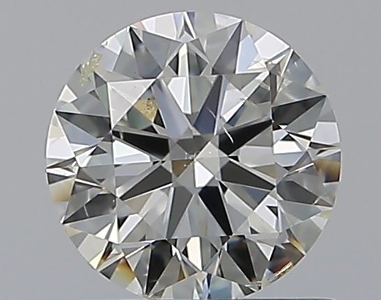 0.8 CaratK-SI2 EX Cut Round Diamond