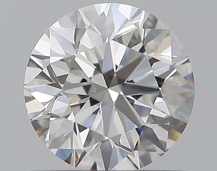 0.75 CaratE-VS2 EX Cut Round Diamond