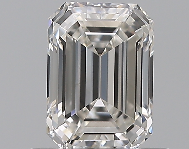 0.76 CaratG-VVS1 - Cut Emerald Diamond