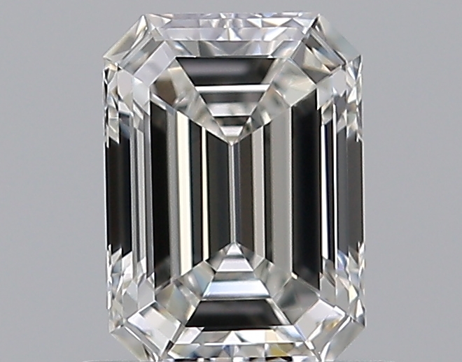 0.71 CaratH-VVS2 - Cut Emerald Diamond