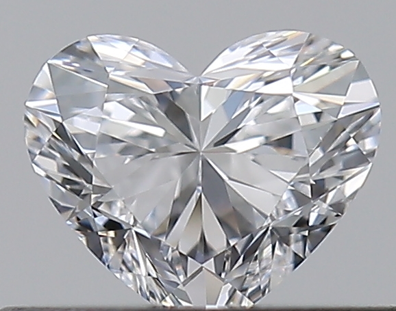 0.36 CaratD-VVS2 - Cut Heart Diamond