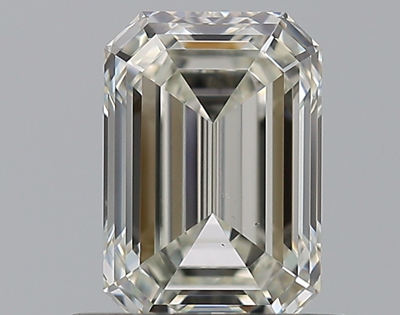 0.75 CaratJ-VS2 - Cut Emerald Diamond