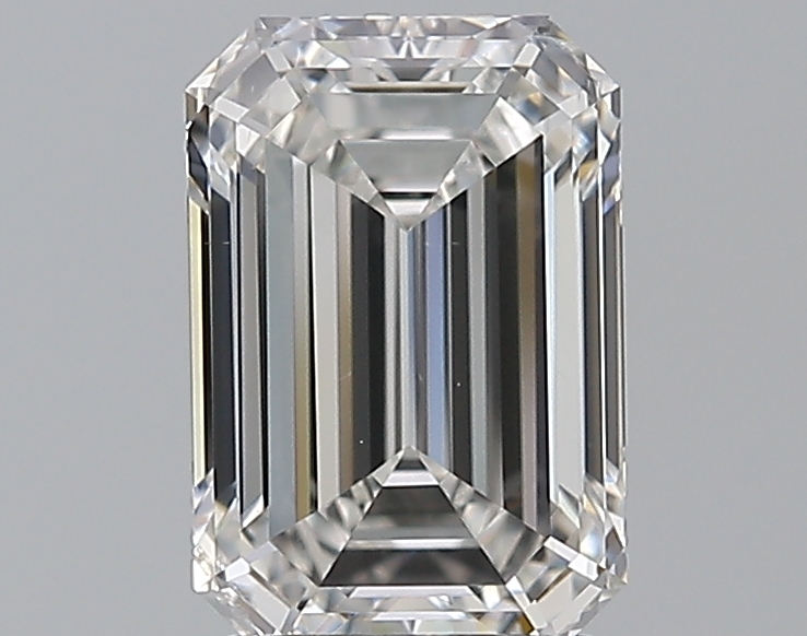2 CaratF-SI1 - Cut Emerald Diamond