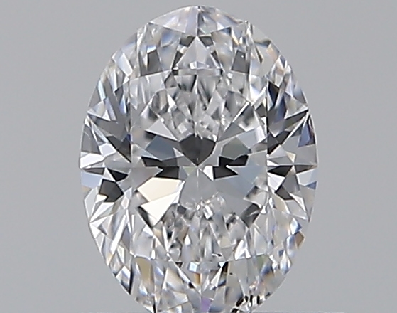 0.5 CaratD-SI1 - Cut Oval Diamond