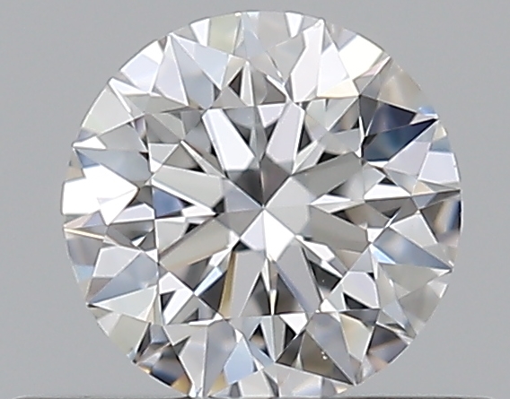 0.41 CaratD-VS2 EX Cut Round Diamond