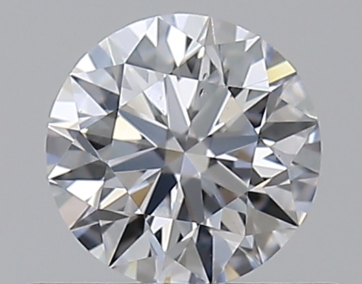 0.42 CaratD-SI1 EX Cut Round Diamond