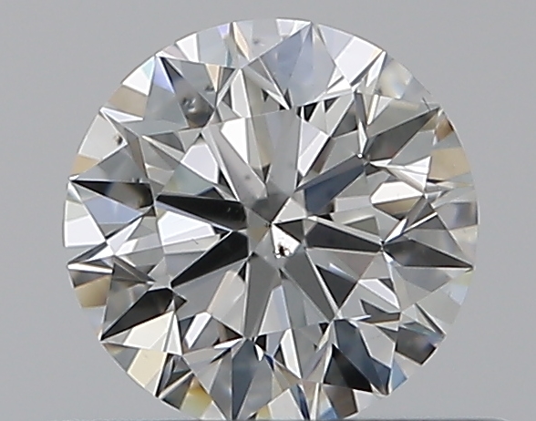 0.47 CaratH-SI1 EX Cut Round Diamond