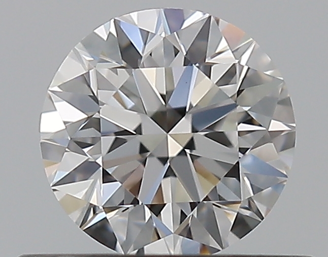 0.5 CaratD-VS1 EX Cut Round Diamond